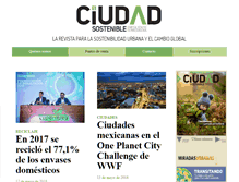 Tablet Screenshot of ciudadsostenible.eu